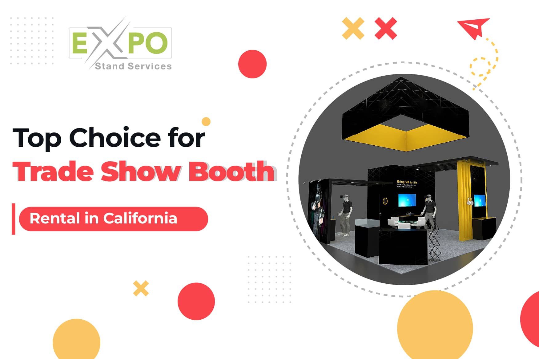 Trade Show Booth Rental in California